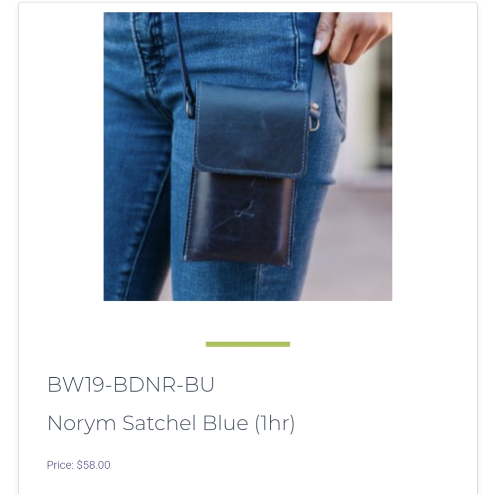 Leather Small Purse/Satchel